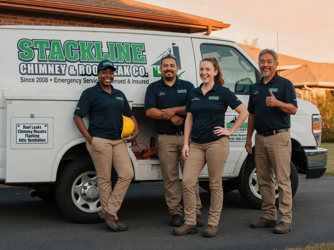 Chimney flashing repair company in Galena Park, TX